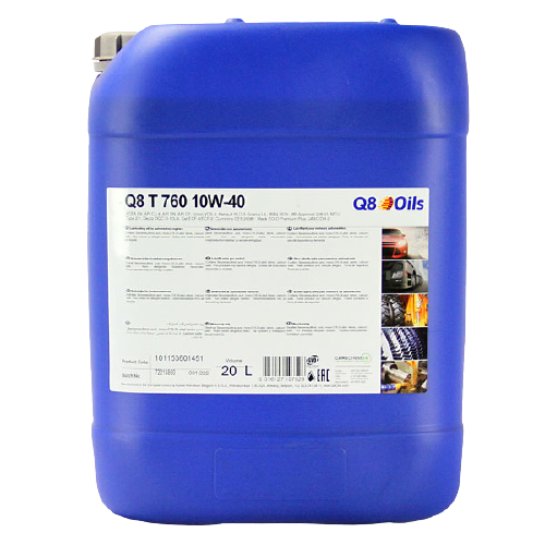 Моторное масло Q8 T 760 10W-40, 20л